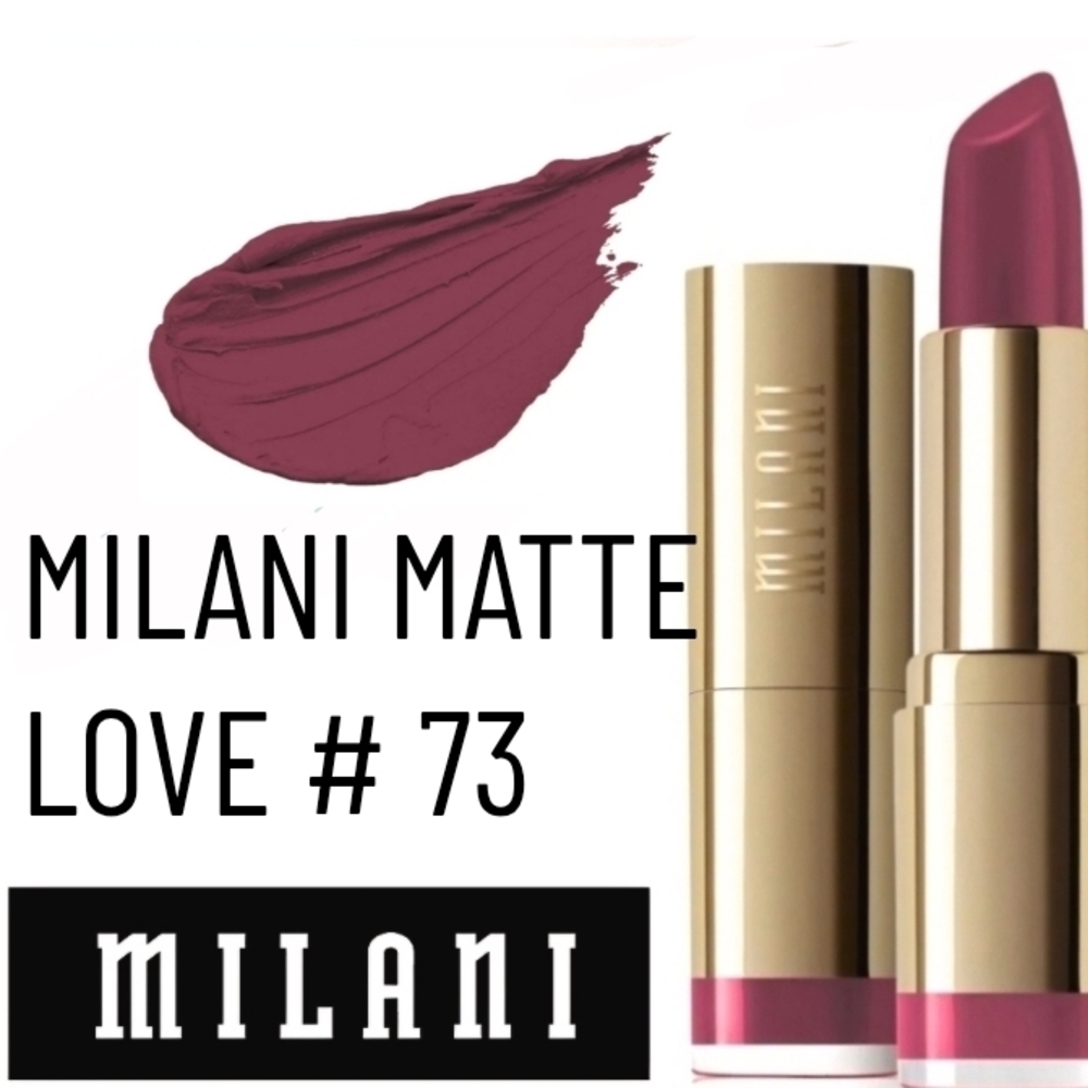 Milani Matte Lipstick in Love #73 - Rich Burgundy
